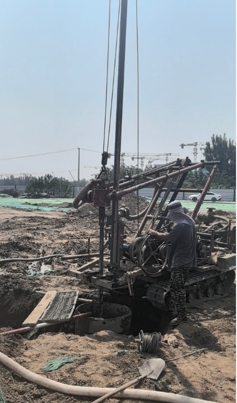 青岛莱西工地打井